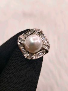 Pearl Ring 925 Sterling Silver