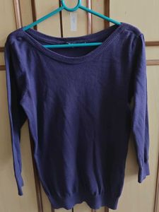 Purple Sweater top