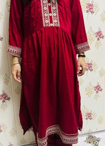 Kurta With Plazo( Nyra Cut)