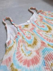 Tie-Dye Ruffle Top