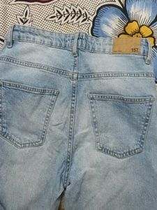 Light Wash Denim Jeans