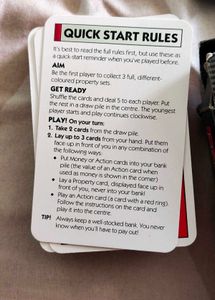 MONOPOLY DEAL Game Cards