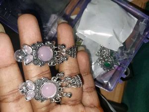 Vintage Silver Jhumka Earrings