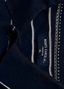 Original Monte Carlo Striped Long Sleeve Polo