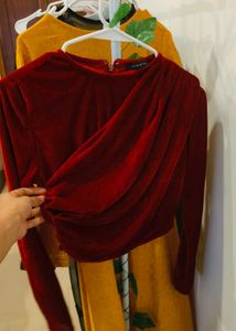Top With Ruching