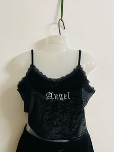 Black Velvet Co-ord set