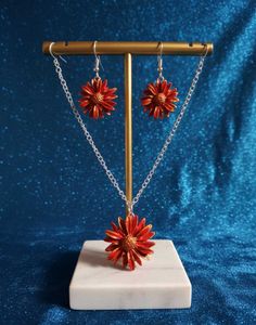 Floral Jewelry Set