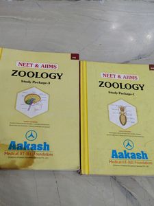 Zoology Aakash Material For Neet Aims (Pack Of 2)