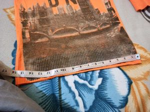 Orange Woolen Top