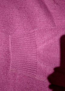 Pink Cropped Sweater