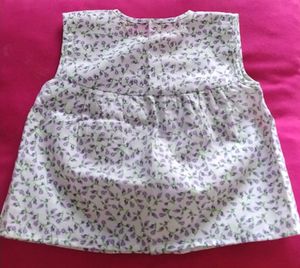 Vintage Style Floral Baby Dress