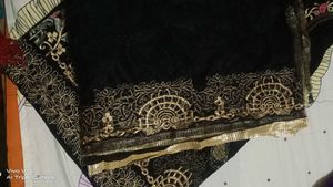 Pakistani suit with heavy embroidery