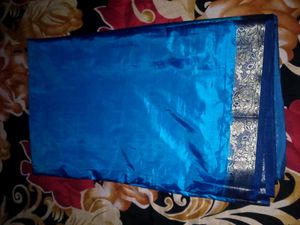Blue Silk Saree