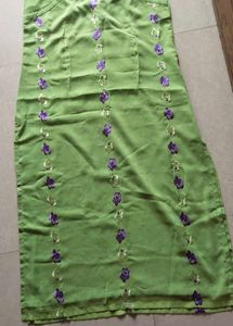 Green Kashmiri Embroidered Kurta Set