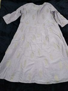 Pastel Embroidered Kurti