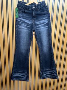 Flared Denim Jeans