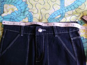 Black Denim Pant
