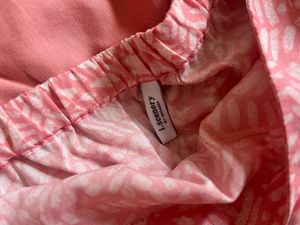 VERO MODA Pink Asymmetrical Wrap Midi Skirt
