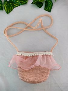 Peach Casual Slingbag (Girl&#39;s)