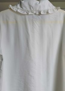 Ruffle Collar Blouse