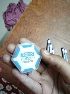 Set Of 10 Pencils And One Eraser