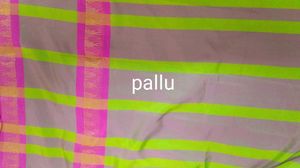 Elegant Green &amp; Pink Saree