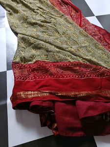 Bandhani Print Saree