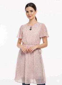 Pink Floral Dress