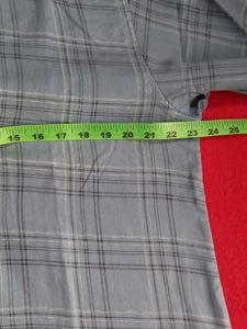 Adwyn Peter Plaid Shirt gray striped.