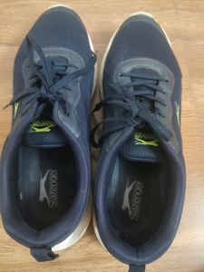 My Shoe Which Is Slazenger.