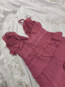 Romantic Ruffled Maxi Dress
