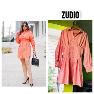 Zudio red dress