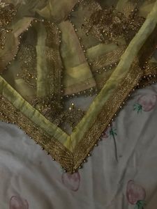 Yellow Hand Embroidered Gown 🌻🌟🌕
