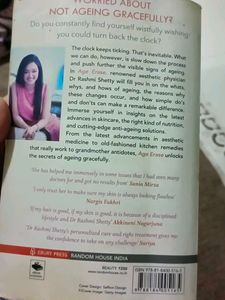 Dr Rashmi Shetty -Age Eraser Book