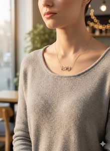 Infinity Butterfly Necklace | AntiTarnish