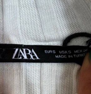 Classic Zara Sheer Top