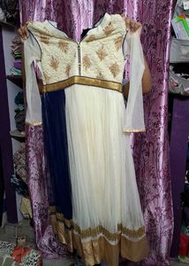Elegant Embroidered Anarkali Dress