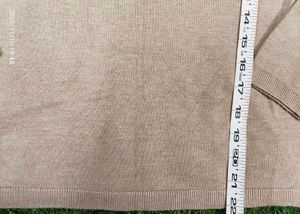 Elegant Beige Knit Top