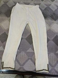 Beautiful Pant With Lace Stone Work....
