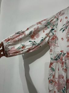 Floral Tiered Midi Dress