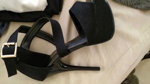 Black Platform Heels