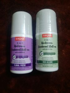 2 In 1 Underarm Deodorant Roll On