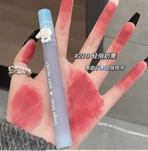 ✨ Gege Bear Red Velvet Lipstick – Cinnamon Roll Ed