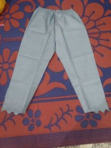 Gray Casual Pants