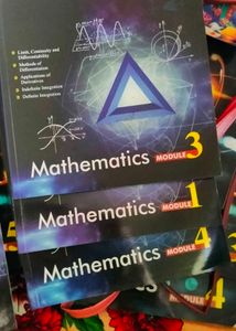 Mathematics Modules 1, 3, 4,5,6,7 & 8