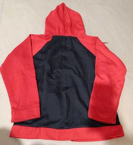 Stylish Two Tone Hoodie, L Size
