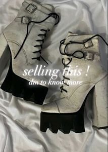 Chunky Heel Boots