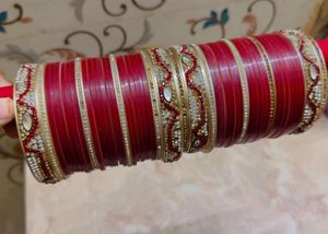 Red Bridal Bangles