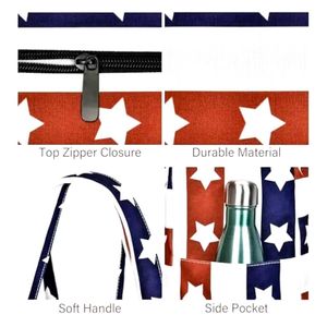 Patriotic Star Tote Bag