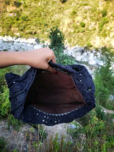 Cottage Core Handmade Crochet Hobo